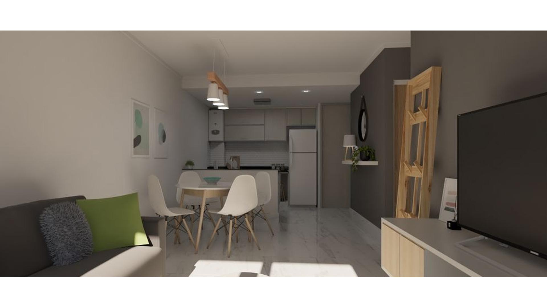 Departamentos de 1, 2 y 3 dormitorios. Cocheras disponibles