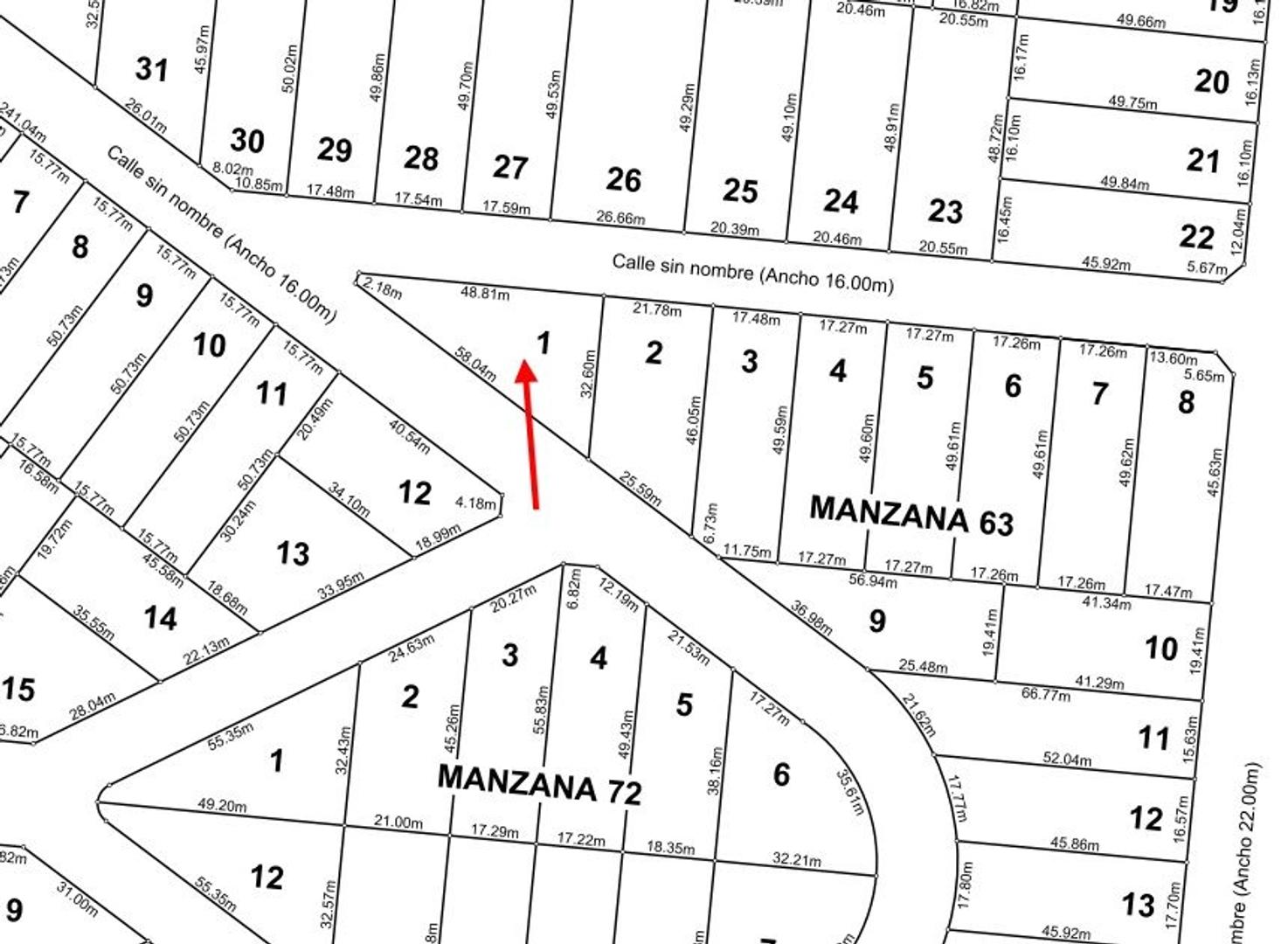 Terreno Venta - Manzana 63 Lote 1 al 0 - imagen 4