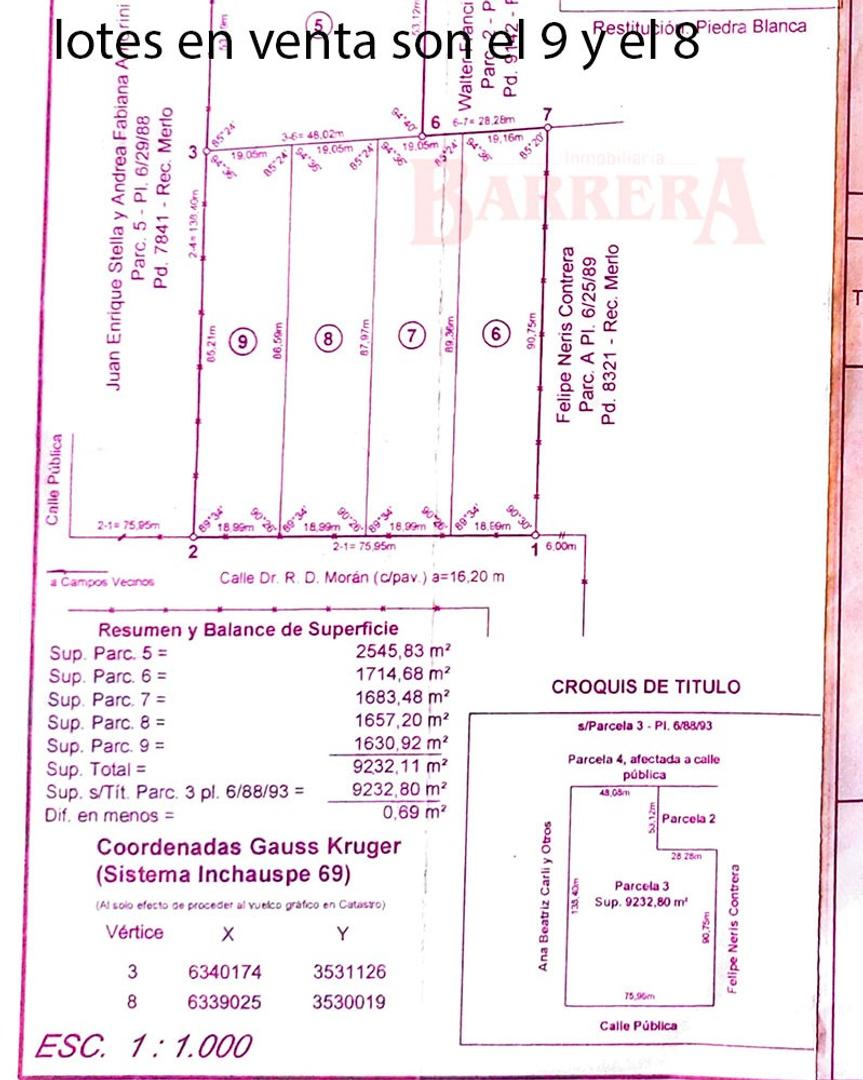 Casa Venta - Dr. R. Moran al 100