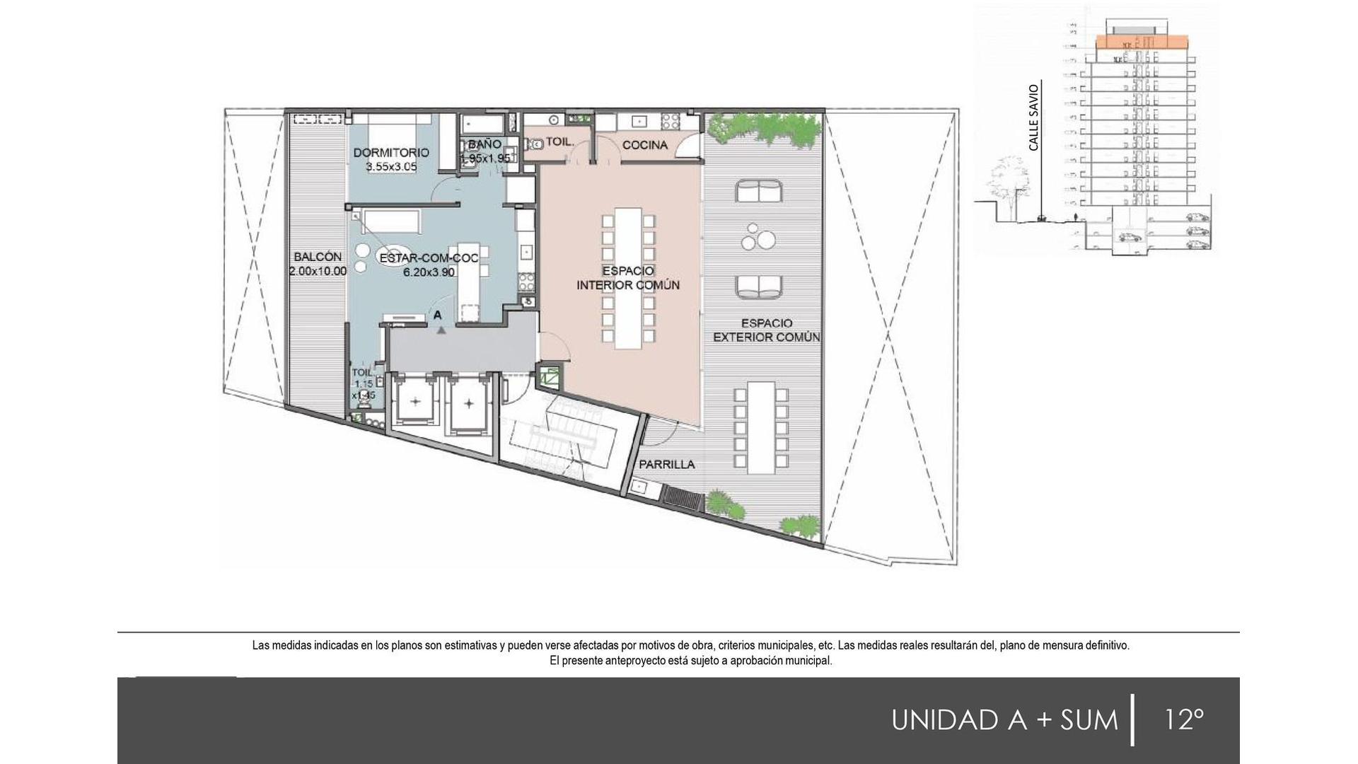 Savio 400 – Consultar precio – Departamento – en Venta