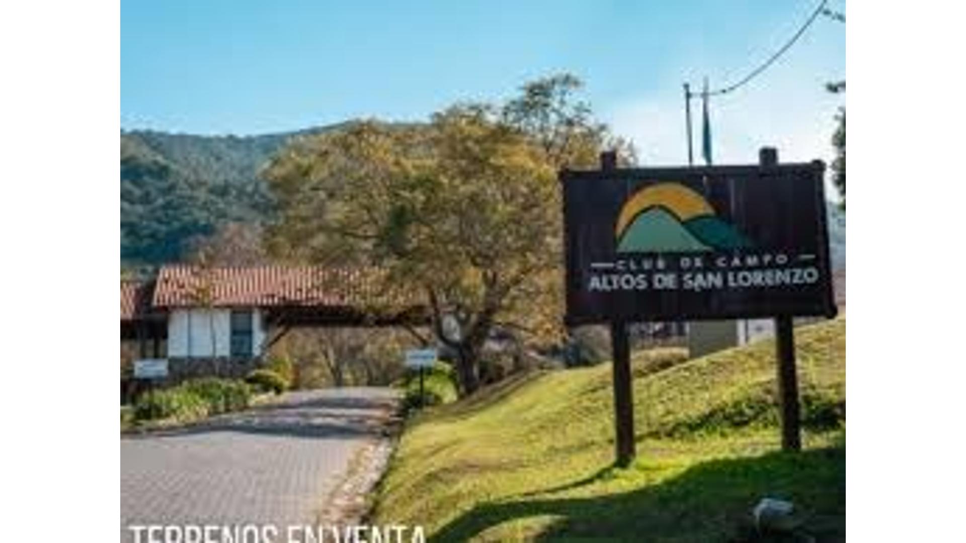 Altos De San Lorenzo  - U$D 180.000 - Terreno en Venta